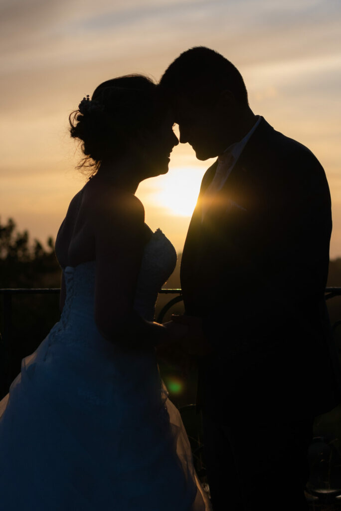 mariage couple coucher de soleil tarifs photographe