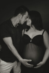 couple, photo de grossesse